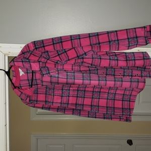 Womens fleece button up